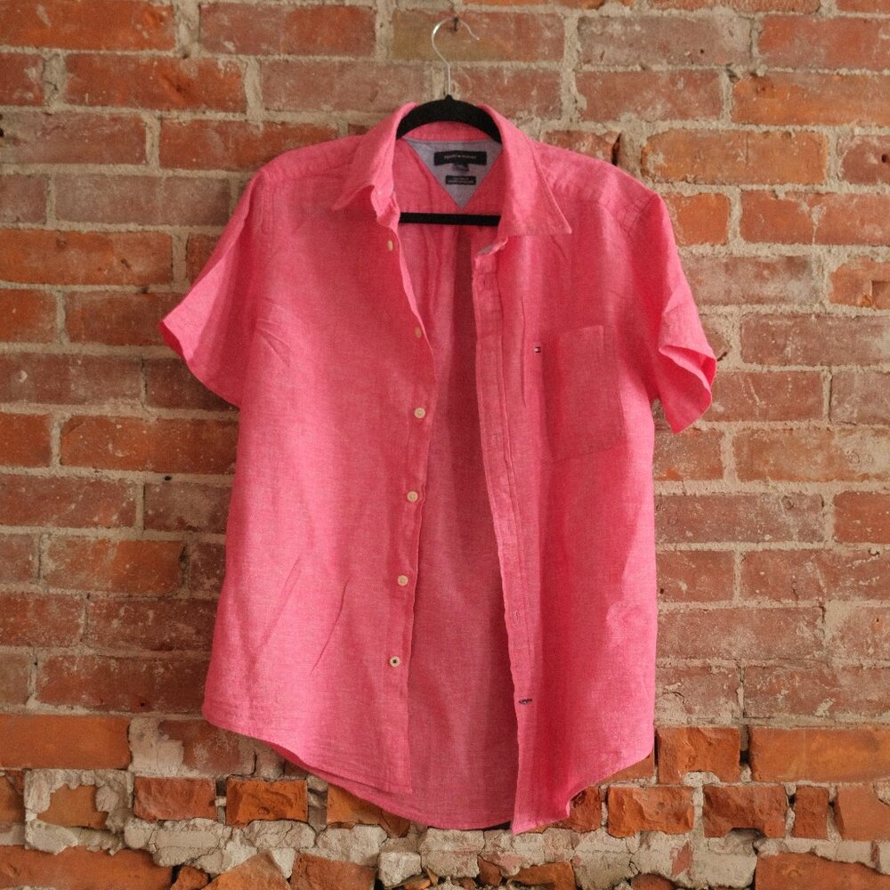 Men's Pink Button Down